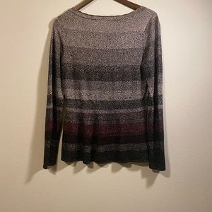 White House Black Market Peplum Sweater Size S